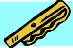 Free Stock Photo: Illustration of a money clip
