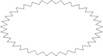 Free Stock Photo: Illustration of a blank star burst