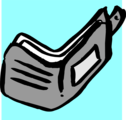 Free Stock Photo: Illustration of a leather wallet