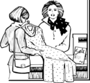 Free Stock Photo: Illustration of women shopping for clothes