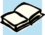 Free Stock Photo: Illustration of a blank white book.