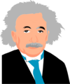 Free Stock Photo: Illustration of Albert Einstein.