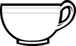 Free Stock Photo: Illustration of a tea cup