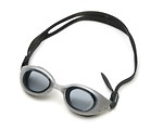 Free Stock Photo: A pair of swimming goggles isolated on a white background