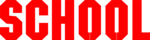 Free Stock Photo: Illustration of the word school