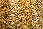 Free Stock Photo: Close-up of round breakfast cereal