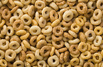 Free Stock Photo: Close-up of round breakfast cereal