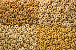 Free Stock Photo: Close-up of round breakfast cereal