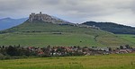 Free Stock Photo: Spis Castle on a hill