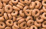 Free Stock Photo: Close-up of round breakfast cereal