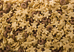 Free Stock Photo: Close-up of round and star shaped breakfast cereal