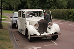 Free Stock Photo: A fancy wedding car