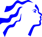 Free Stock Photo: Illustration of a profile of a womans face