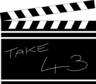 Free Stock Photo: Illustration of a movie clapboard