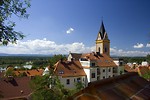 Free Stock Photo: Hluboka town in South of Bohemia
