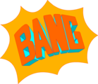 Free Stock Photo: Illustration of bang text