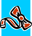 Free Stock Photo: Illustration of a red bow tie