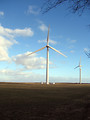 Free Stock Photo: Wind turbines in a field