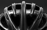 Free Stock Photo: Close-up of a black bicycle helmet