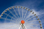 Free Stock Photo: A large ferris wheel in an amusement park