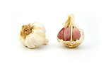 Free Stock Photo: Onions isolated on a white background