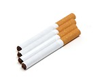 Free Stock Photo: Cigarettes isolated on a white background