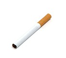 Free Stock Photo: A cigarette isolated on a white background