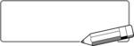 Free Stock Photo: Illustration of a blank frame border with a pencil