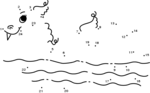 Free Stock Photo: Illustration of a connect the dots puzzle