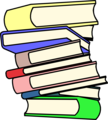 Free Stock Photo: Illustration of a stack of books
