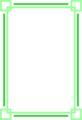 Free Stock Photo: Illustration of a blank green frame border