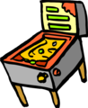 Free Stock Photo: Illustration of a pinball machine