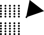 Free Stock Photo: Illustration of an abstract black design