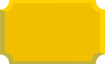 Free Stock Photo: Illustration of a blank yellow frame border