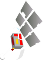 Free Stock Photo: Illustration of a space satellite