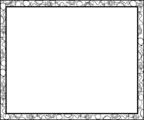 Free Stock Photo: Illustration of blank party frame border
