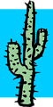 Free Stock Photo: Illustration of a tall cactus