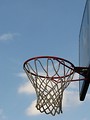 Free Stock Photo: Outdoor basketball hoop