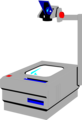 Free Stock Photo: Illustration of an overhead projector