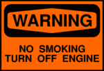 Free Stock Photo: Illustration of a no smoking warning sign