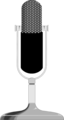 Free Stock Photo: Illustration of a microphone