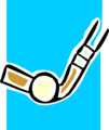 Free Stock Photo: Illustration of a golf club and golf ball
