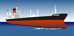 Free Stock Photo: Illustration of a commercial ship