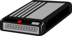 Free Stock Photo: Illustration of a black pager