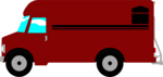 Free Stock Photo: Illustration of a delivery van