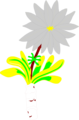 Free Stock Photo: Illustration of a bitterroot flower