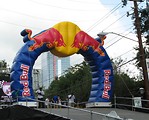Free Stock Photo: Race starting gate at the 2009 Red Bull Soap Box Derby in Atlanta, Georgia