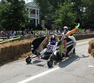 Free Stock Photo: A race car at the 2009 Red Bull Soap Box Derby in Atlanta, Georgia