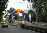 Free Stock Photo: Race starting gate at the 2009 Red Bull Soap Box Derby in Atlanta, Georgia