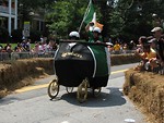 Free Stock Photo: An Irish race car at the 2009 Red Bull Soap Box Derby in Atlanta, Georgia.